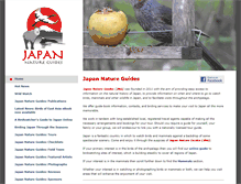Tablet Screenshot of japannatureguides.com